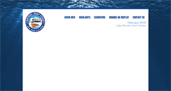 Desktop Screenshot of centralgulfcoastboatrvshow.com